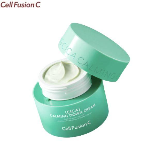Успокаивающий крем Cell Fusion C Cica 50 мл Face Cream blue Beauty Box Korea