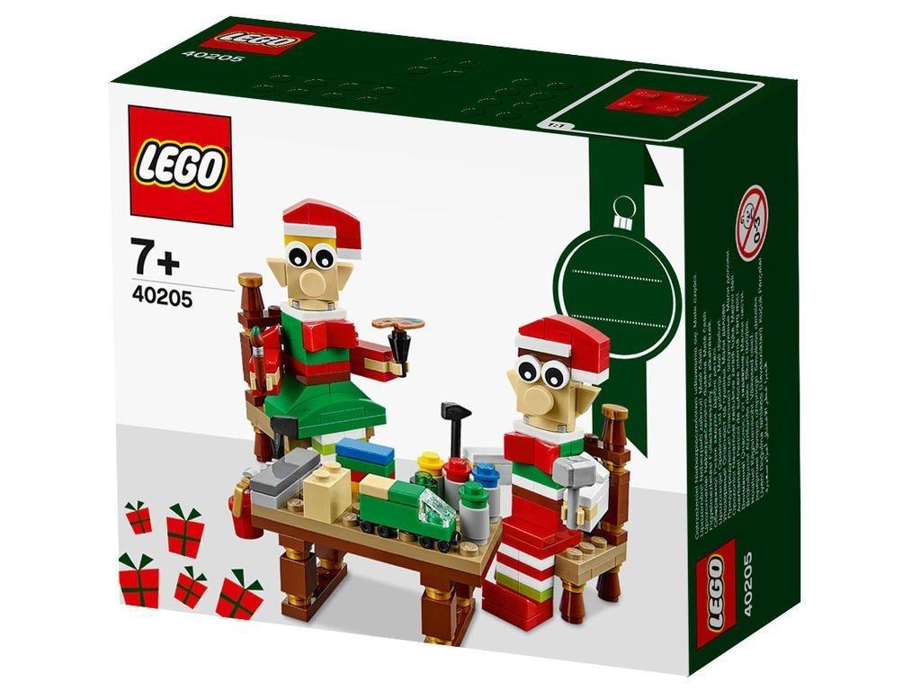 LEGO Сезонные Маленькие Помощники Эльфы [40205] red Sliema Japan Products