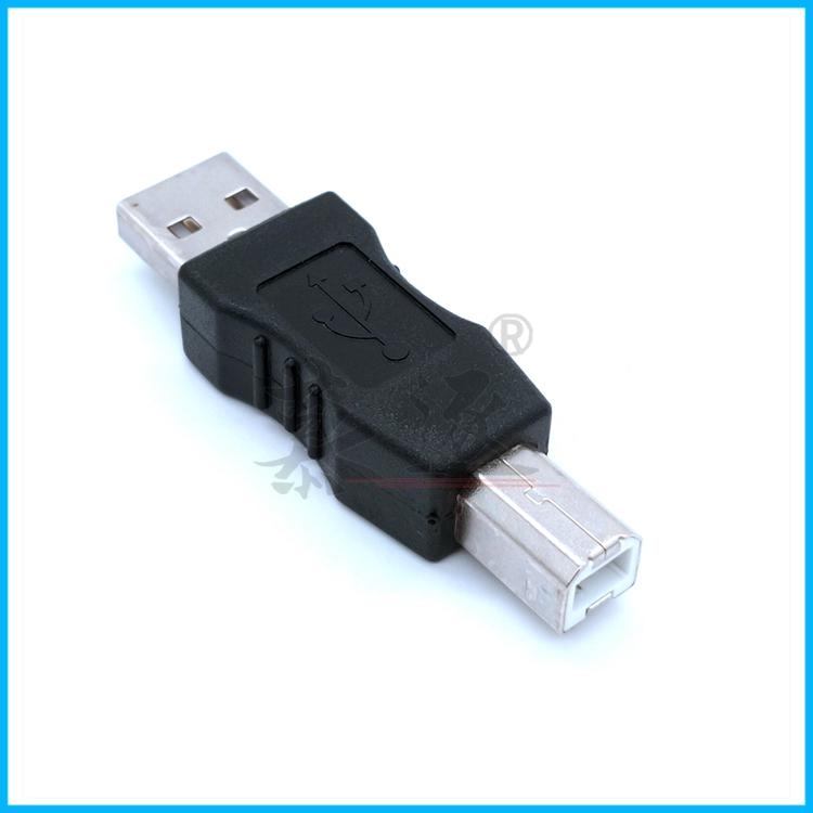 USB-адаптер на штекер B на штекер B на USB B к порту печати USB USB-головка принтера white Chic Home