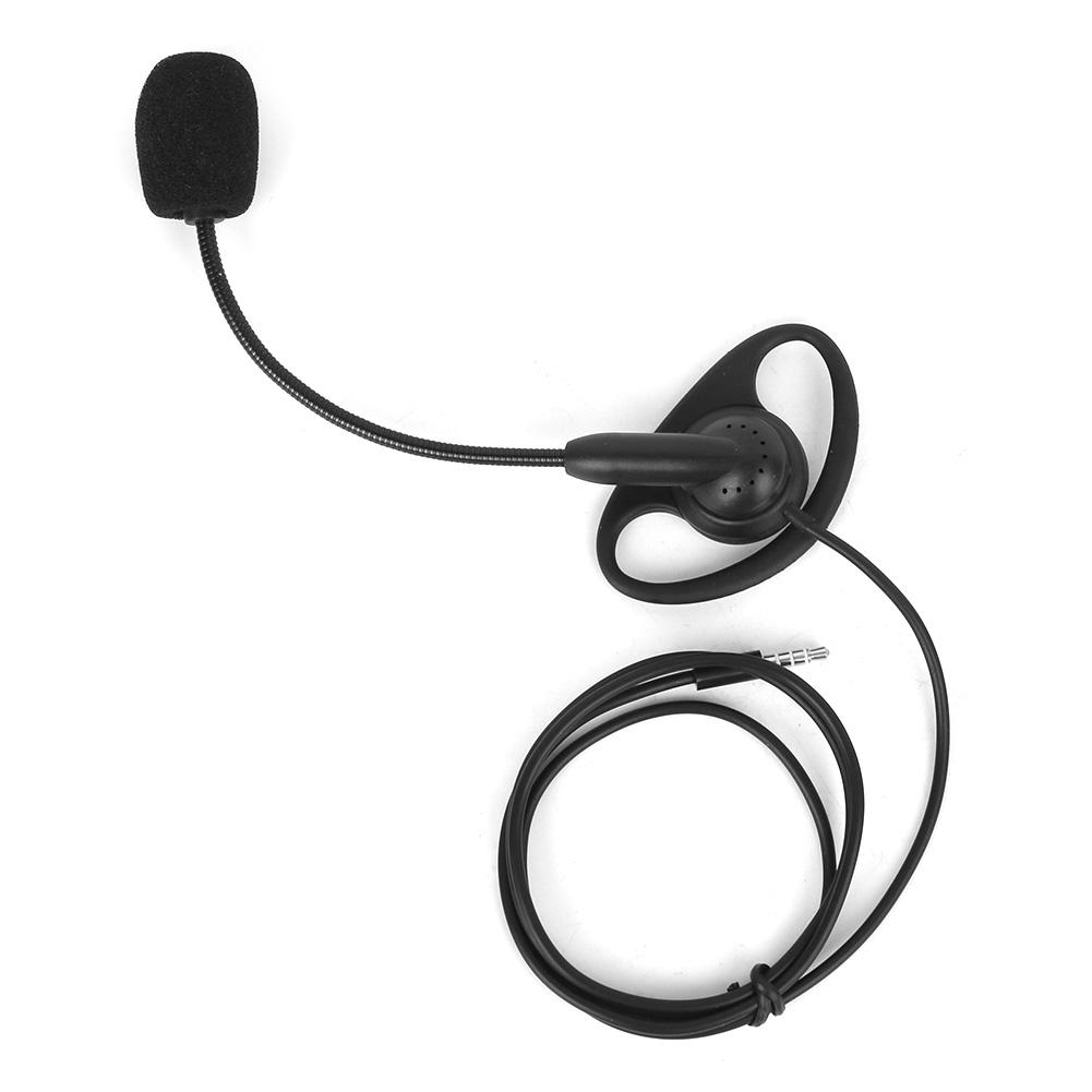 3,5 мм ушной крючок двухсторонняя радиосвязь наушники Bluetooth проводная гарнитура для внутренней связи для мотоцикла V6 V4 white Neoglint