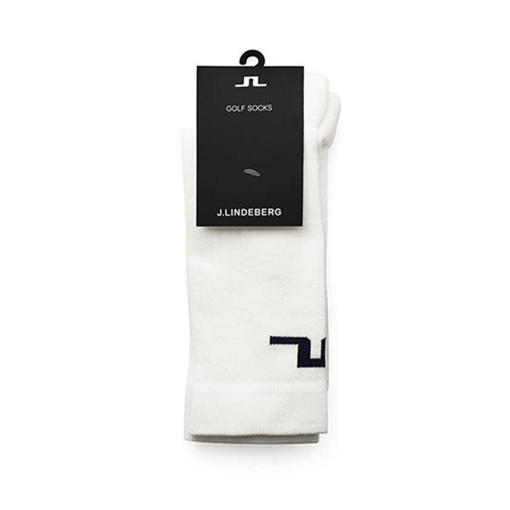 [J.LINDEBERG] GMAC06360 0000 Мужские носки GMAC06360 0000 (43-45) white Mayfashion