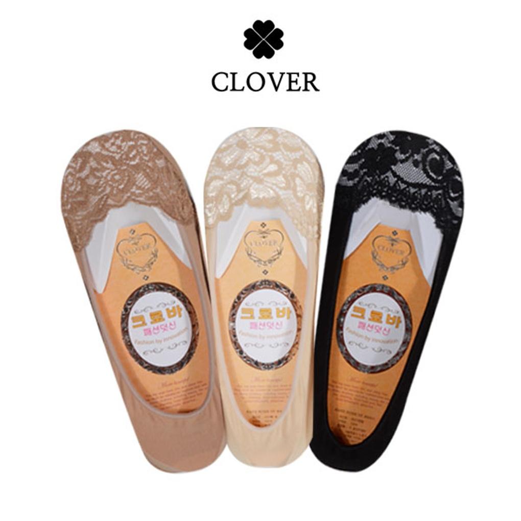 [Croba] Нескользящие передние шнурованные тапочки Black (5 pairs) beige Mayfashion