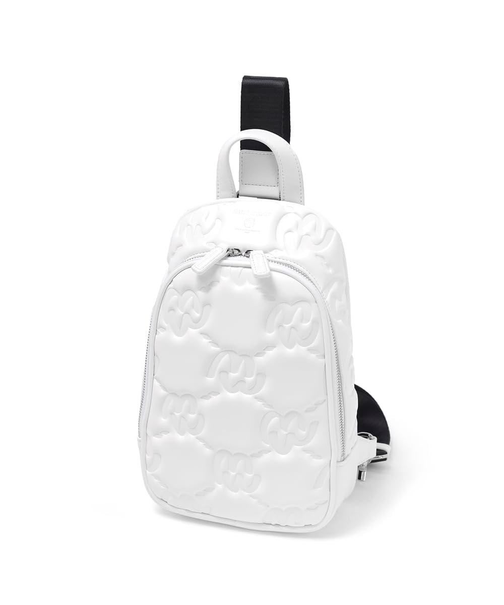 Мужская сумка Miramilan Carina через одно плечо, Белая white Trendy Japanese products