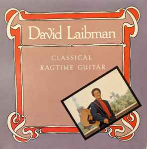 LP Record DAVID LAIBMAN  Classical Ragtime Guitar 3040 Rounder Records 1981 US Blues Used RecordCityJP