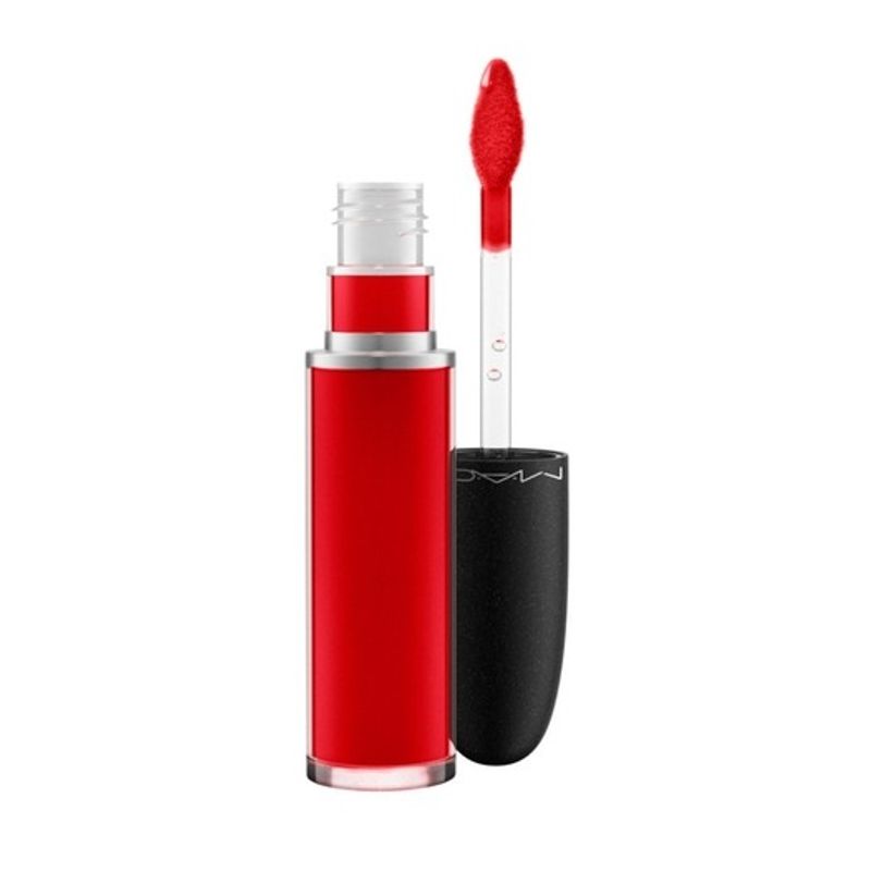 Ретро Матовая Жидкая Помада для Губ Quiet the Standout red Beauty Luxe