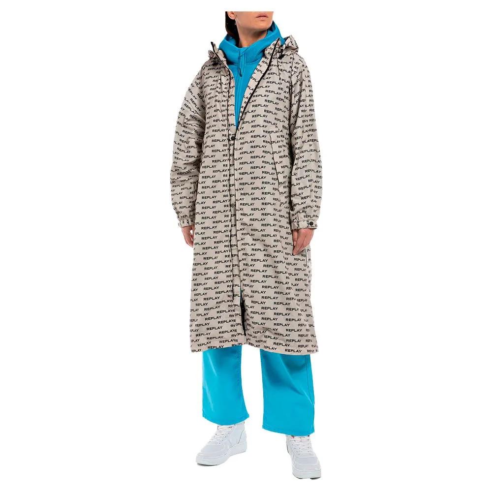 Replay Пальто W7755.000.10320 EU 2XS gray Storr.pl