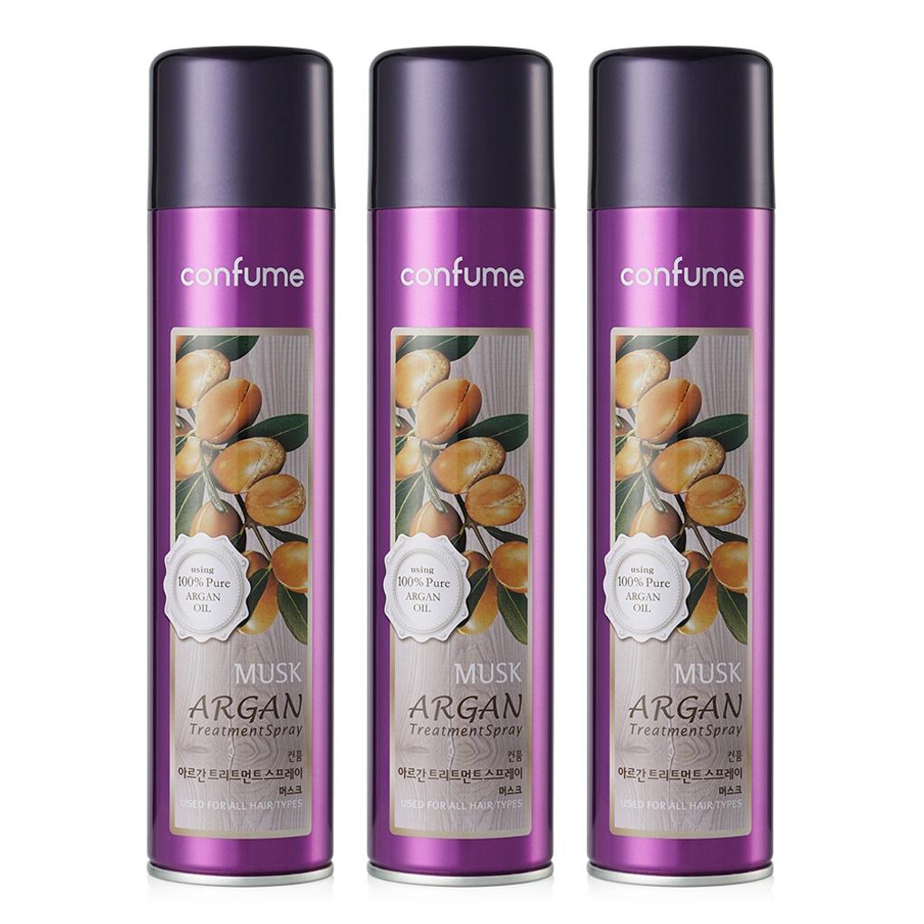 Спрей-маска для волос Fruit Nara Argan Treatment 300 x 3 gray KWAILNARA
