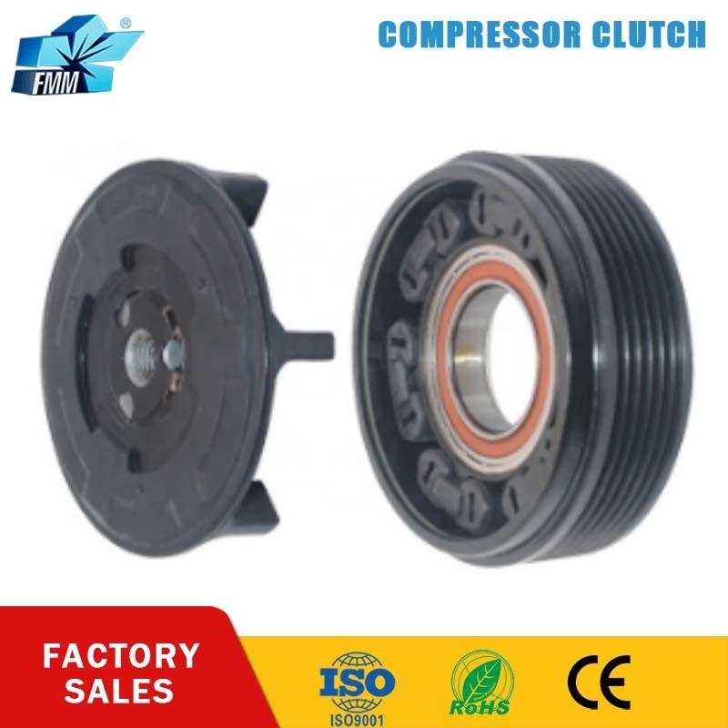 Шкив муфты компрессора кондиционера FMM 5SE12C для BMW E81 E87 E90 2004-2005 6 ручьев 100 мм Clutch Kit gray 267851safavz