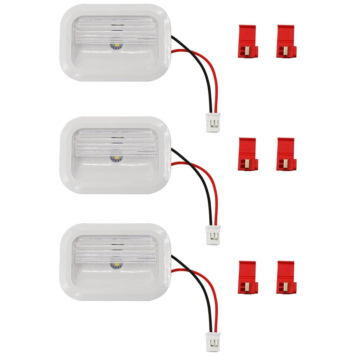 3Pack W10695459 W10843353 W11205083 для Whirlpool Kenmore Maytag Холодильник Светодиодный модуль Компоненты CHINA white Elegant Living House
