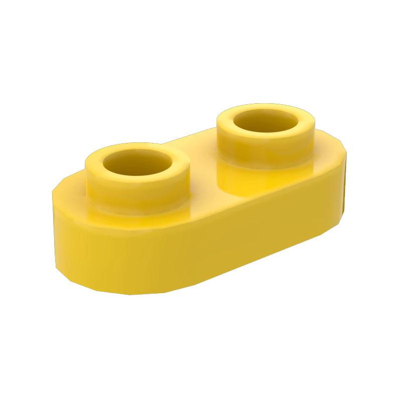 20 шт. MOC 35480 Пластина 1x2 закругленная с 2 открытыми штырьками для деталей конструкторов DIY Образовательные Технические Детали Игрушки yellow Interesting toys and dolls