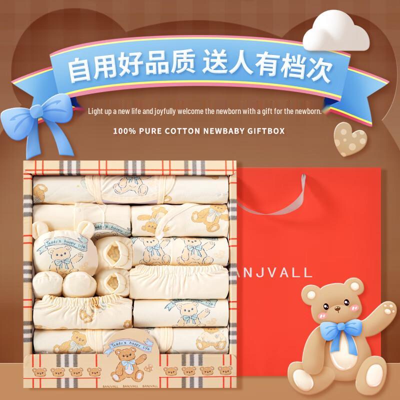 Подарочный набор одежды для новорожденного Benjiewell One Size (0-6 Months) gray JDST online