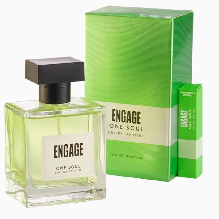 Парфюм Engage One Soul без гендера, унисекс, стойкий, цитрусовый и пряный, бесплатный тестер с упаковкой, 100 мл 100 ml beige wild-era