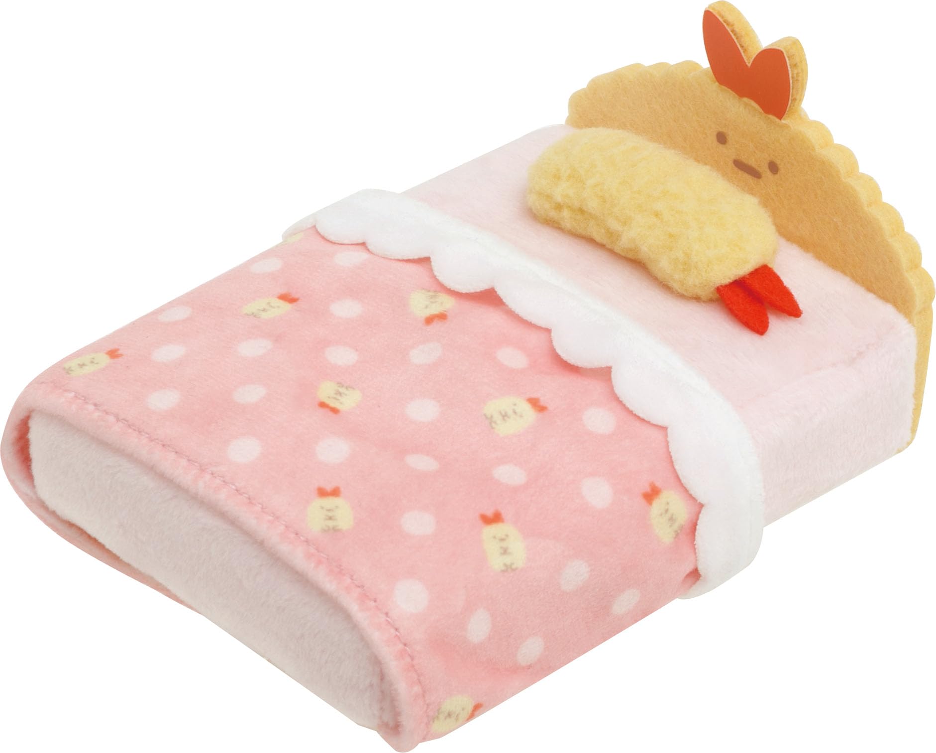MO22101 Коллекция Sumikko Gurashi Плюшевая игрушка Хвост жареной креветки Кровать Ручная beige Premium SPEED