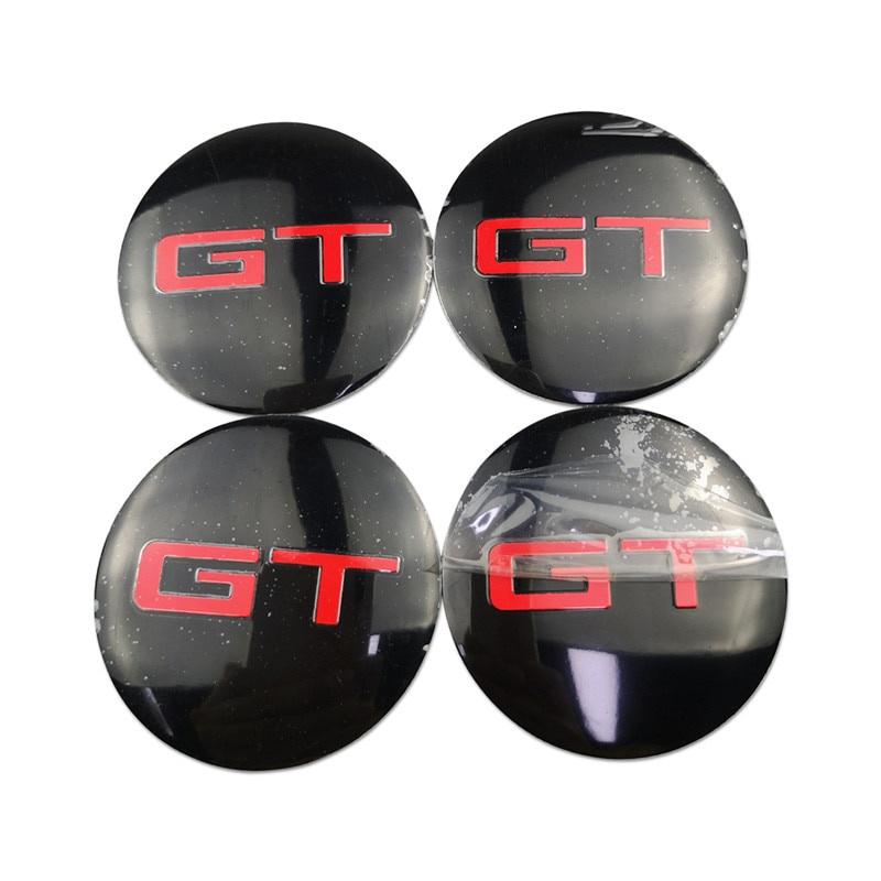 4 x GT 56,5 мм автомобильные колпаки ступиц, наклейки, наклейки GT black Top Car Parts