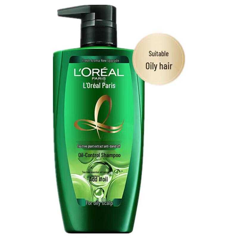 L Oreal Шампунь для очищения и против перхоти с маслом чайного дерева green LOREAL