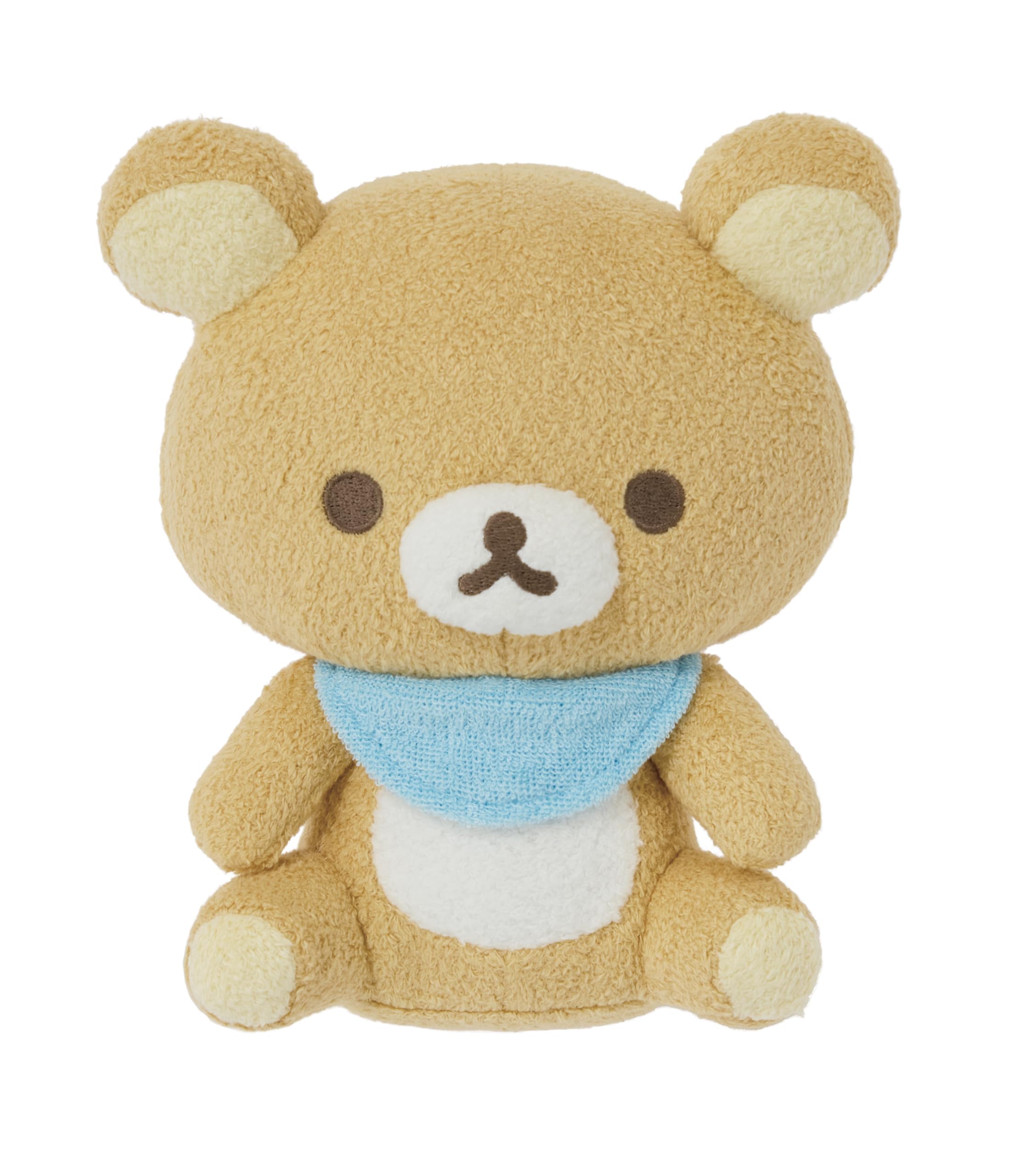 AGATSUMA Rilakkuma Baby Мягкая игрушка Rilakkuma, которую можно стирать и безопасно ставить (Возраст 0 месяцев и старше) beige hayatospeed