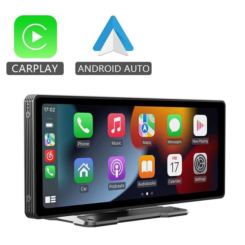 10,26-дюймовая автомагнитола, радио, беспроводной монитор CarPlay, Android Auto, MP5-плеер, сенсорный экран, Bluetooth-плеер для автомобиля Carplay black The Romantics