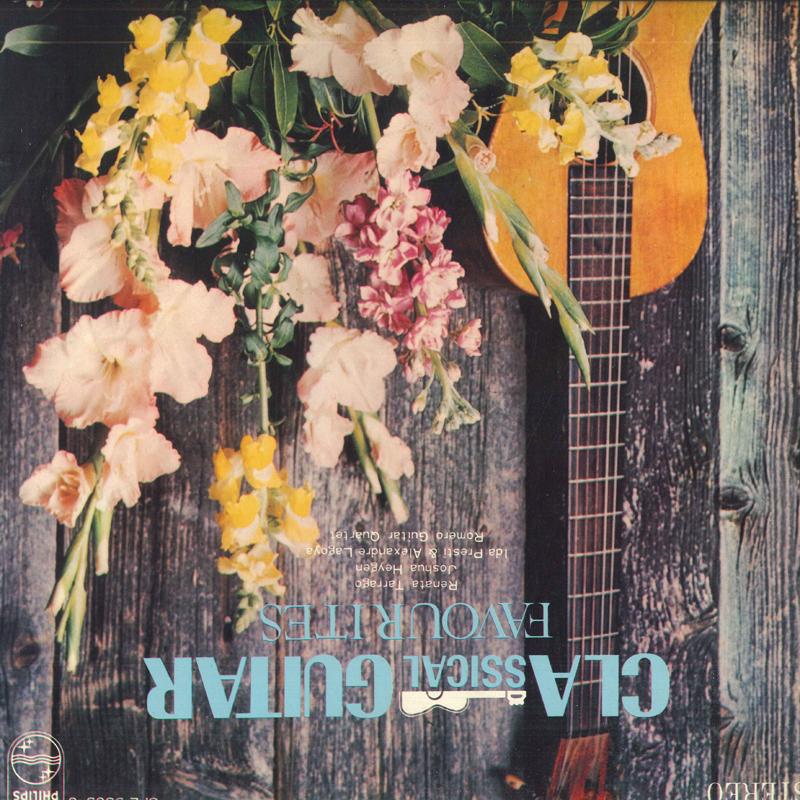 Виниловая пластинка ROMERO GUITAR QUARTET - Всё о гитарной музыке / Классика SFL95656 PHILIPS Япония Классика Б/У beige RecordCityJP