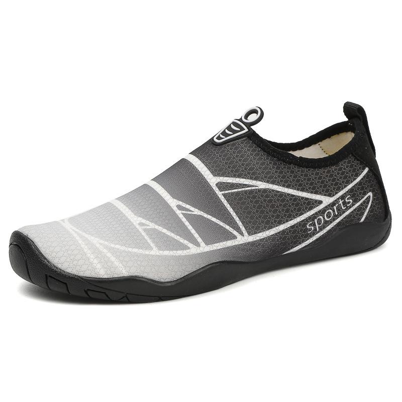 New outdoor wading sports stream walking shoes indoor fitness yoga shoes beach swimming rafting amphibious shoes 35 черный серый UrbanTrek Collective