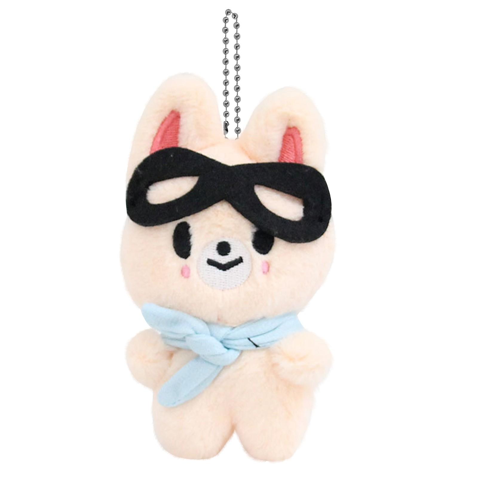 Плюшевые игрушки для собак и детей, креативные декоративные украшения, плюшевые игрушки-куклы One Size black Xingben Two