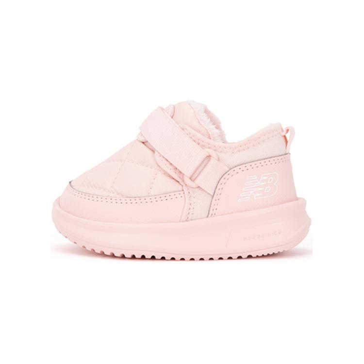 New Balance NB CRVN MOC Ветрозащитные Теплые Низкие Ходячие Ботинки на Флисовой Подкладке Детская Обувь Светло-Розовые IHMOCQP2 25 white