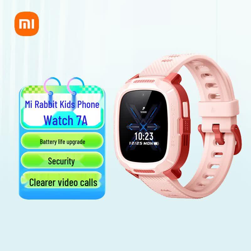 Детские умные часы Xiaomi 7A (Китайская версия) розовый