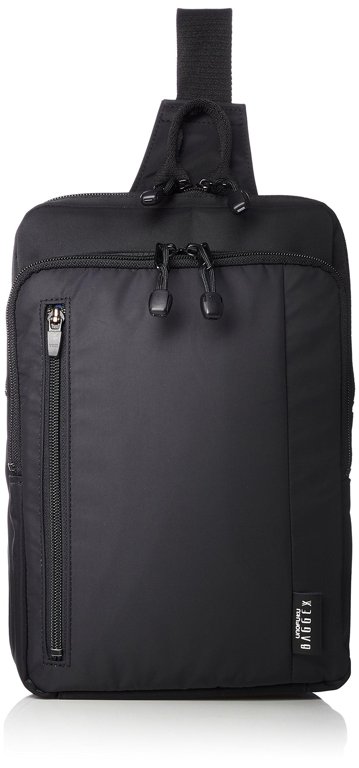 Сумка-слинг Bagex, Отделение для ПК, Водоотталкивающая, Черный gray Trendy Japanese products