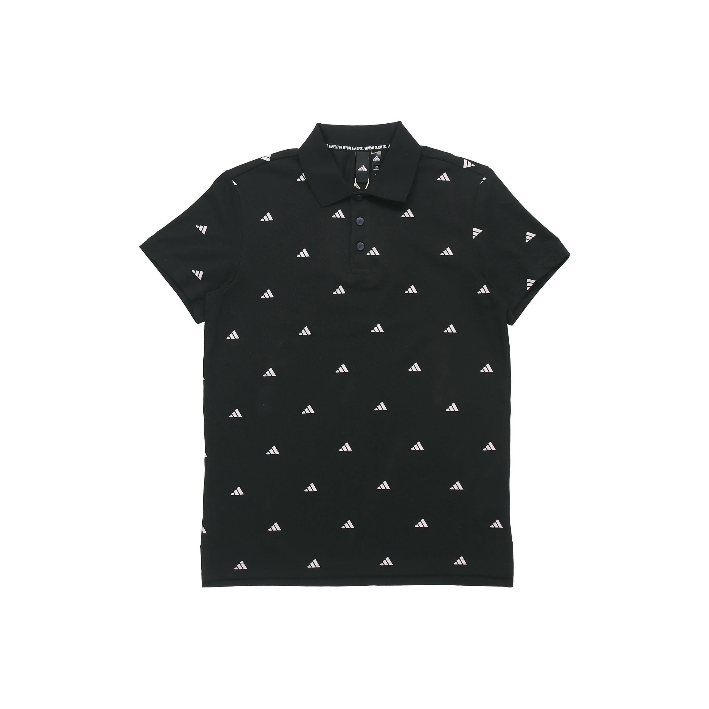 Adidas Спортивные мужские поло с коротким рукавом, черные, белые FT2802 S gray