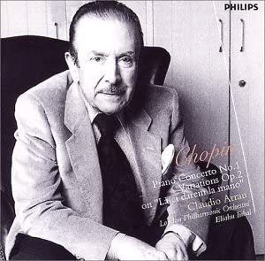 CD ARAU (CLAUDIO), CHOPIN, INBAL (ELIA - Chopin: Piano Concerto No. 1 Japan ObiClassical Used RecordCityJP