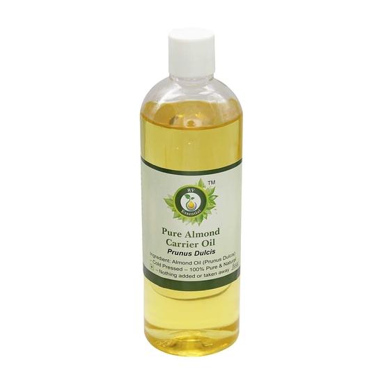 R V Essential Prunus Dulcis Чистое миндальное базовое масло 100 мл beige Vedic India