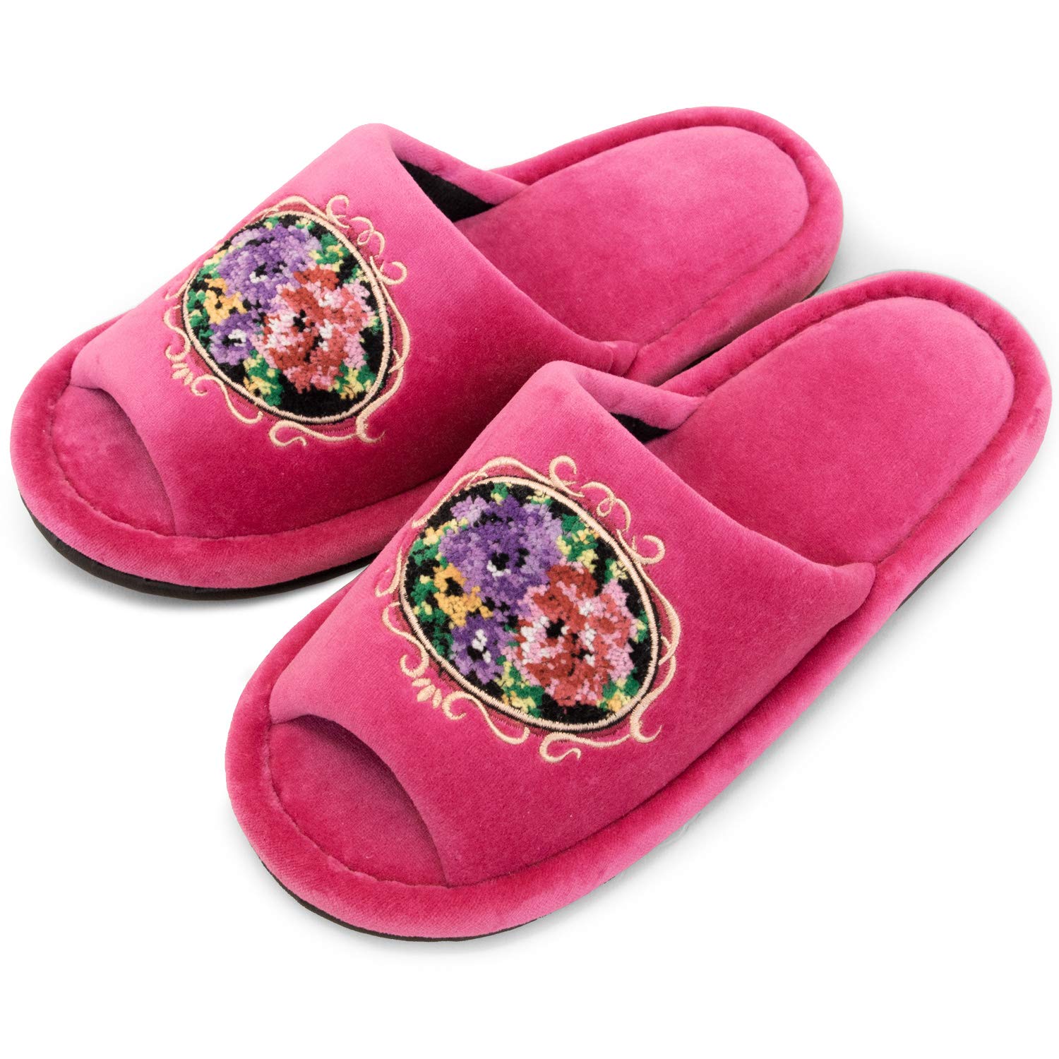 OKA подходит для стоп размером примерно до chenille rose и тапочки, розовый, 25 см, (элегантный великолепный) розовый DOKI DOKI MARKET form NIPPON