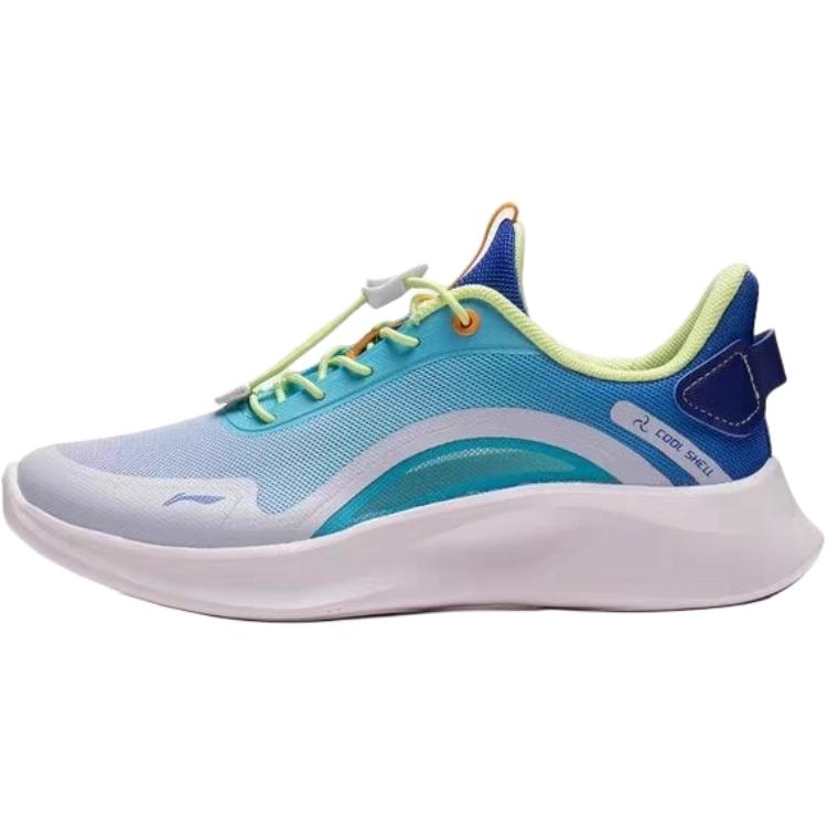 Li Ning Детская спортивная серия лайфстайл Удобные Универсальные Амортизирующие Дышащие Низкие Кроссовки для Бега Детские Кроссовки для Бега Синие YKCV242-7 39 gray Li-Ning