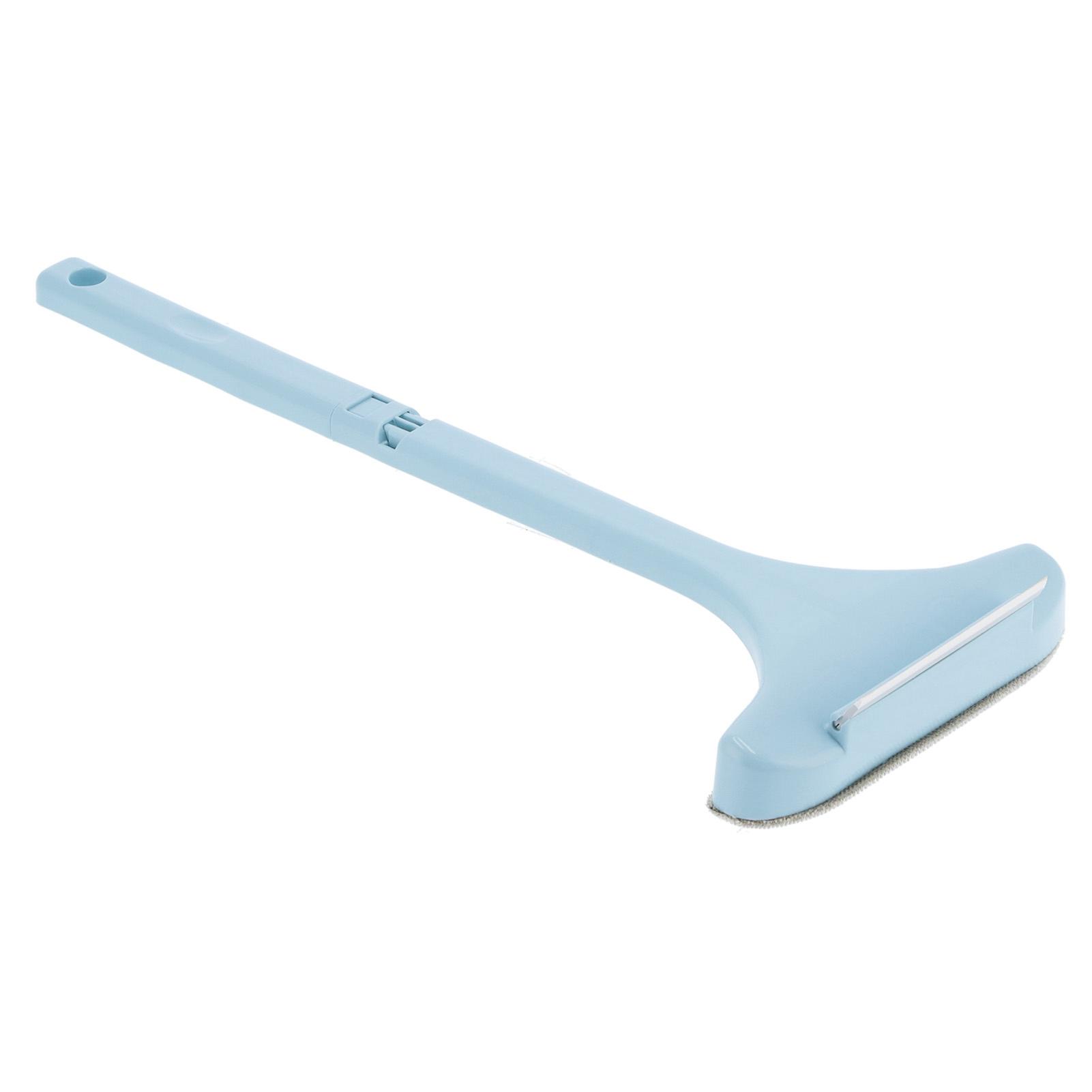 Multifunctional Screen Brush Hangable Wet Dry Cleaning Mesh Screen Cleaning Handheld Glass Scraper white GoolRC