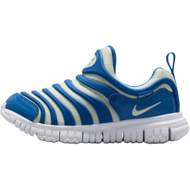 Nike Dynamo Free Универсальные Удобные Низкие Подростковые Повседневные Кроссовки Детские кроссовки Синий 343738-448 32 gray