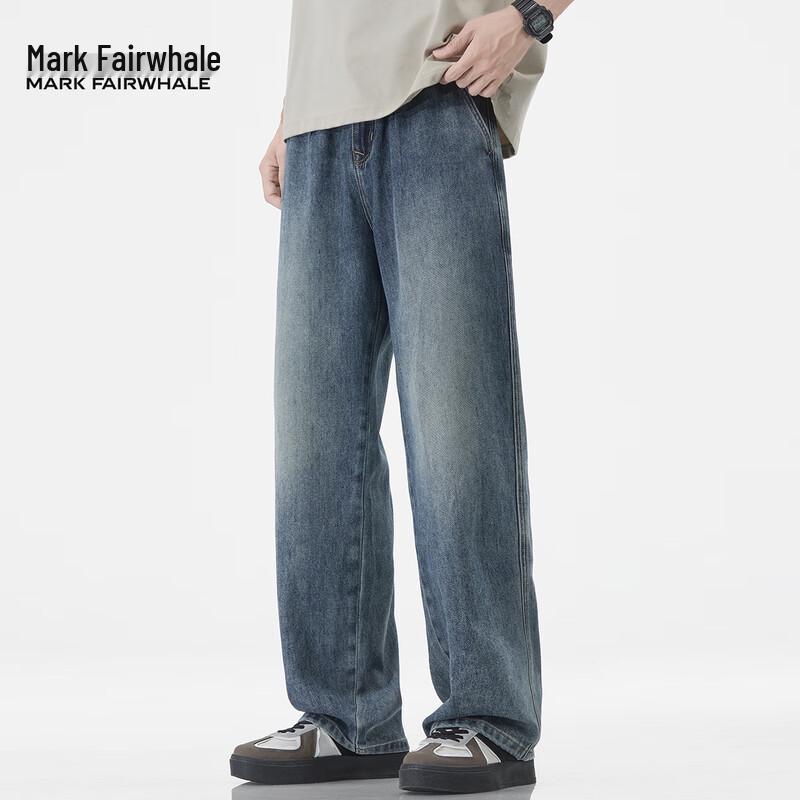 Мужские джинсы Mark Fairwhale свободного кроя, прямого покроя, из тенселя лиоцелла 36 gray JDST online