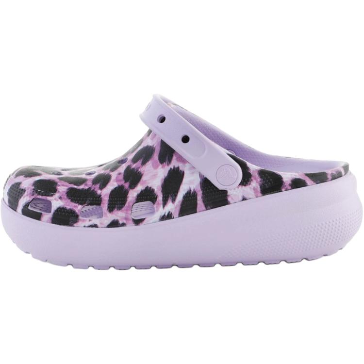 Crocs Classic Clog Нескользящие Устойчивые к истиранию Низкие Детские Сандалии Фиолетовые Детские 32-33 фиолетовый