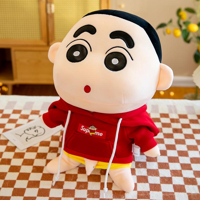 Милая толстовка Crayon Shin-shirt Мягкая кукла Милые игрушки Детские игрушки-компаньоны Детские праздничные подарки 26cm white Yiran Jewelry Ring