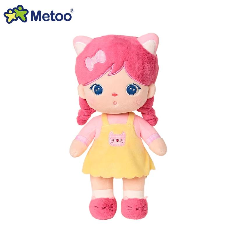 Кукла MeToo Keppel Gummy 30 см Наполнитель: ПП хлопок Детские плюшевые игрушки Набитые Животные Девочки Кролик Кошка Дракон Для объятий и сна Милые Праздничные Подарки pink Professional fishing