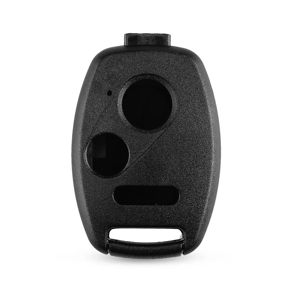 KEYYOU 10 шт. Корпус ключа-пульта для HONDA Accord CRV Pilot Civic 2003 2007 2008 2009 2010 2011 2012 Без лезвия black Auto Parts Decorate