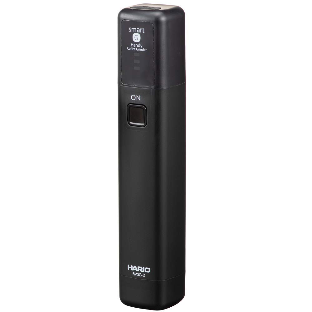 HARIO Мобильная мельница Stick Black Coffee Mill Electric Assist Present Gift EMS-1B чёрный GOALMART