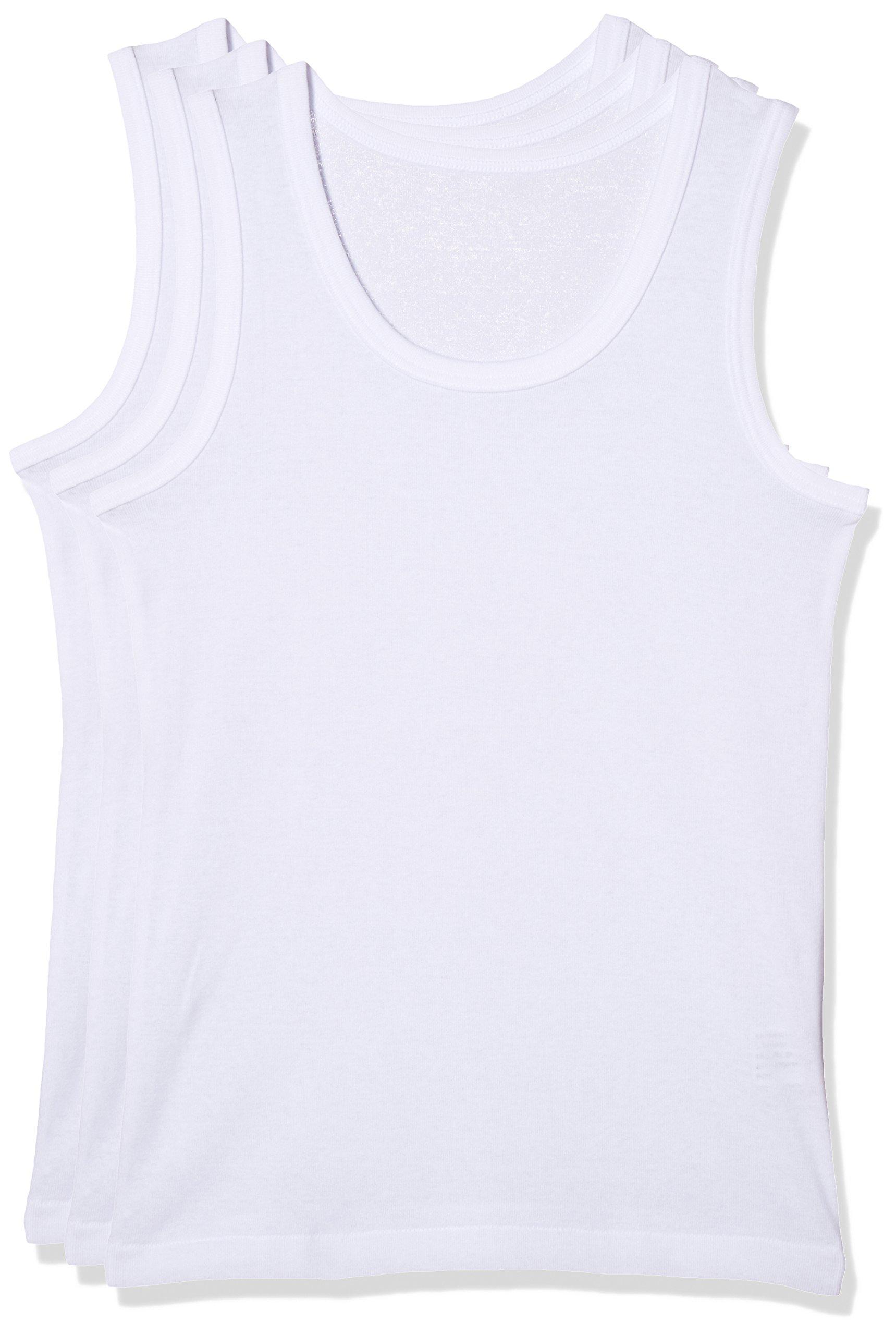 Garo Kids Running Размер 140 Трикотажная футболка для мальчиков, 3 шт., 100% хлопок/Dry, 491864, Белый, (Японский размер) белый Zen Picks - Japan Product select -