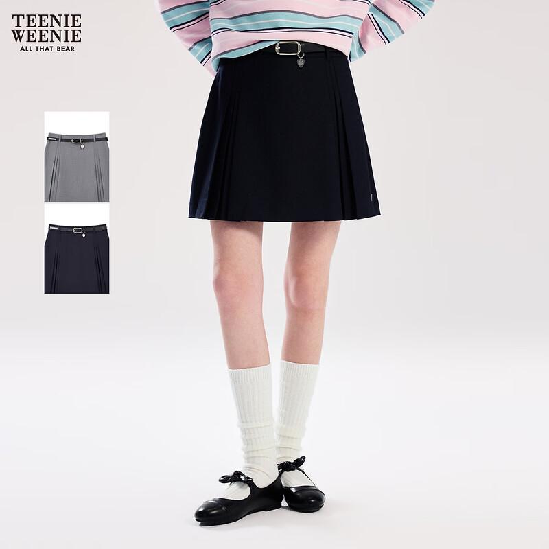 Женская короткая юбка А-силуэта Teenie Weenie S black