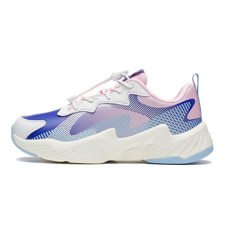 Li Ning Childrens Dark Night Elf 2.0 спортивная обувь детские кроссовки синие розовые YKCS120-12 31 white Li-Ning