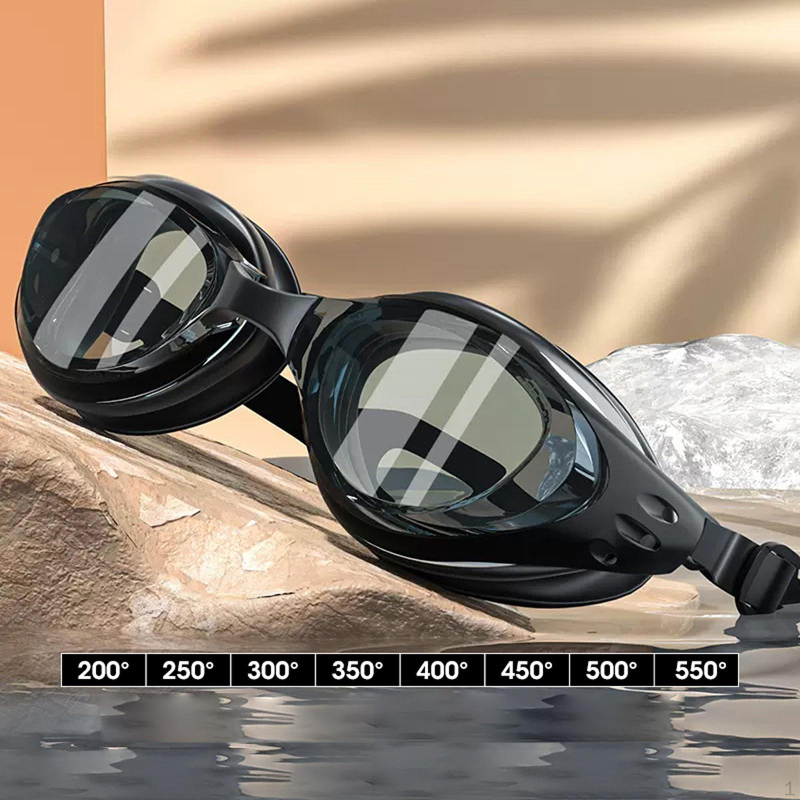 Очки для плавания для взрослых, широкий обзор, силиконовая оправа, противотуманные очки для мужчин gray Toy Story
