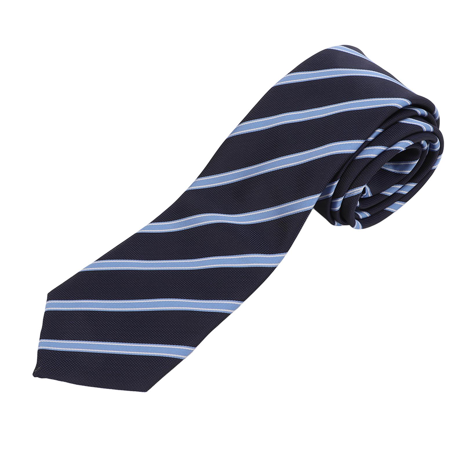 Mens Ties Men s Classic Blue Striped Casual Tie Business Suit Accessories Decoration Dress Ties black GoolRC