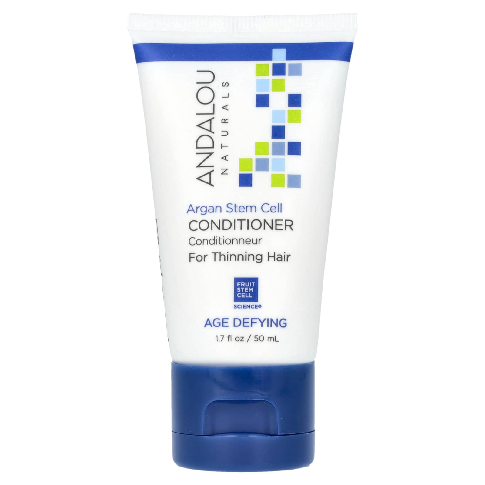 Andalou Naturals, Кондиционер для тонких волос, Стволовые клетки арганы, 1,7 жидких унций (50 мл) white