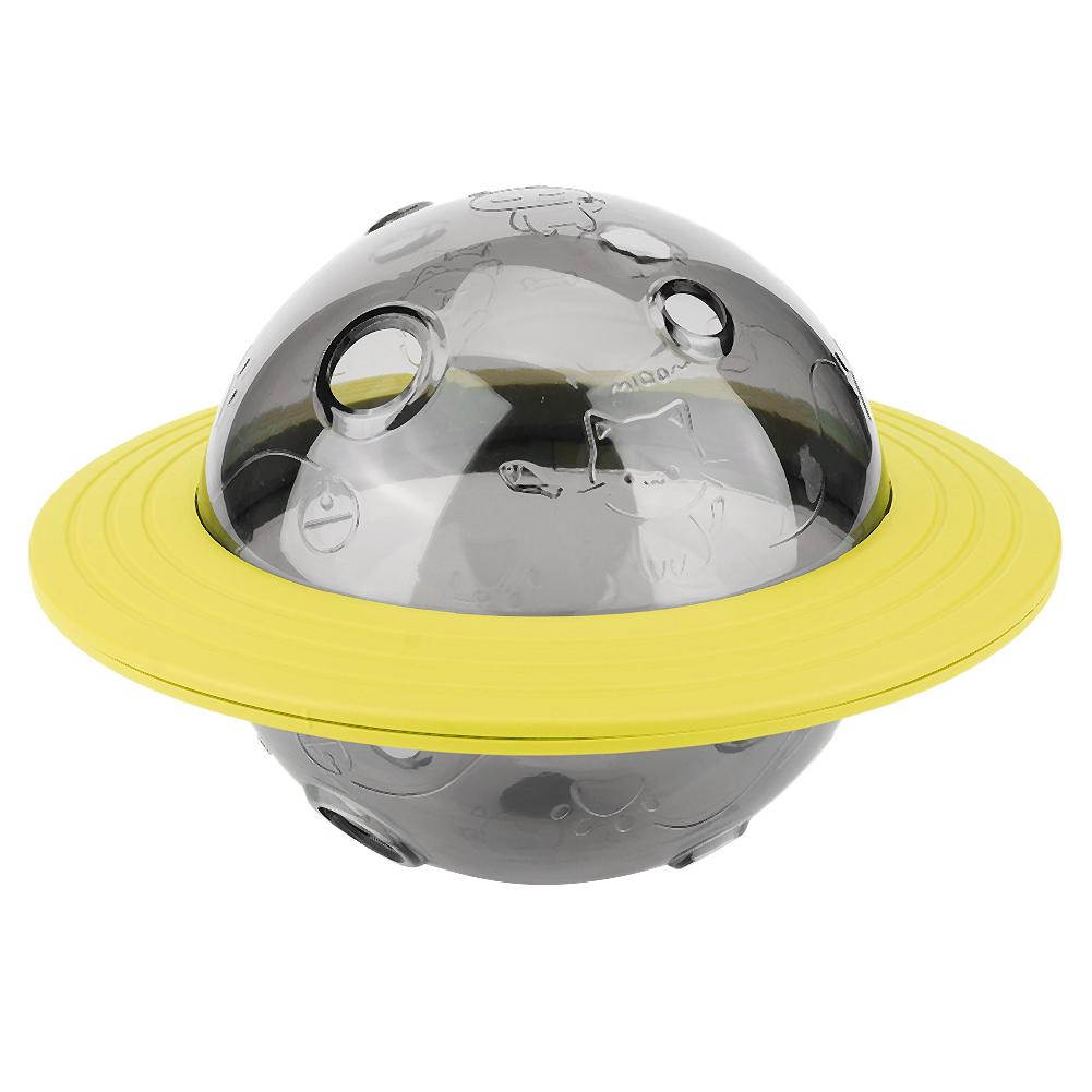 Silicone Pet Food Leakage Rotation Educational Interactive Training Toy for DogsYellow жёлтый Neoglint