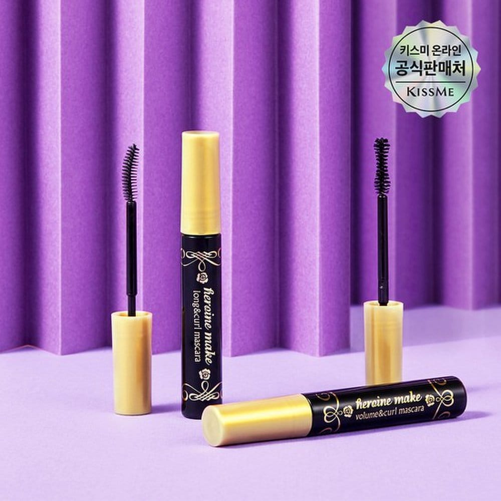 Поцелуй меня героиня тушь для ресниц 01 Long and Curl purple Kiss Me