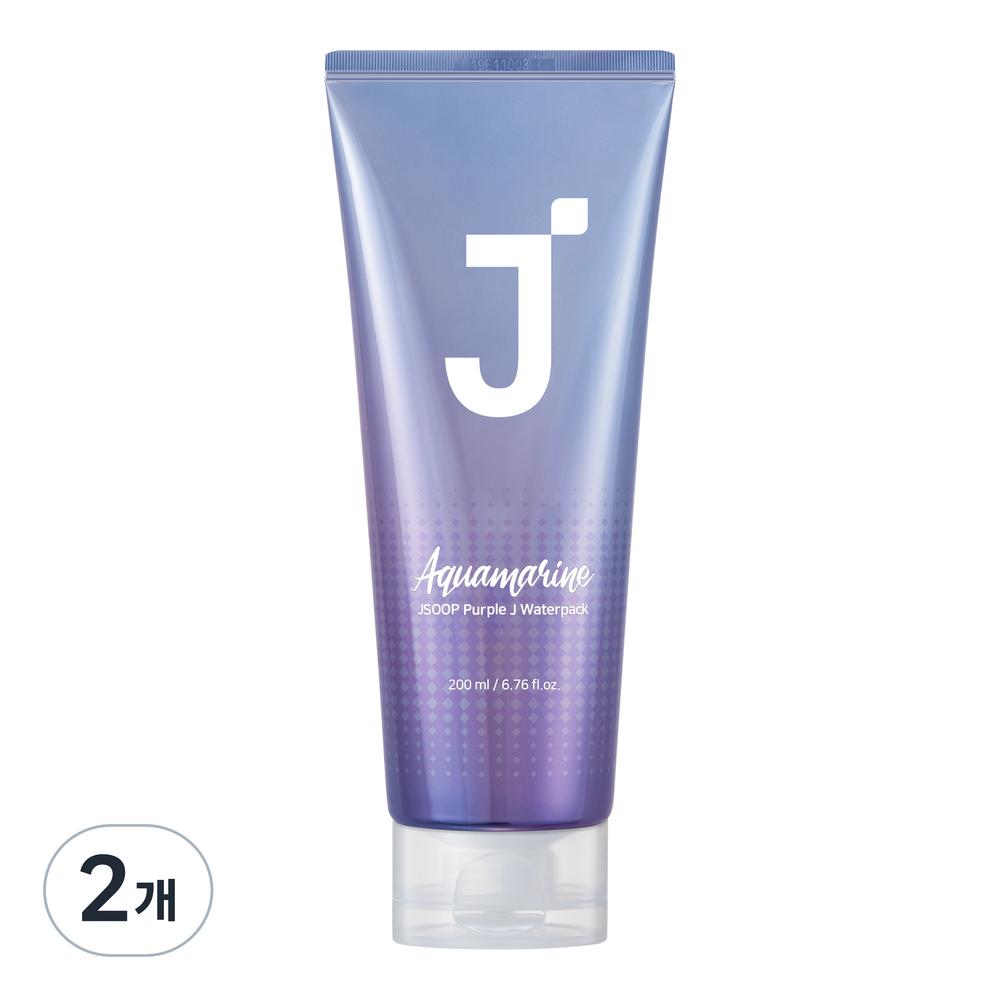 J.Sup Фиолетовый J Аквамарин Вода Маска для волос, 200 мл, 2 шт. gray BeautyGlam