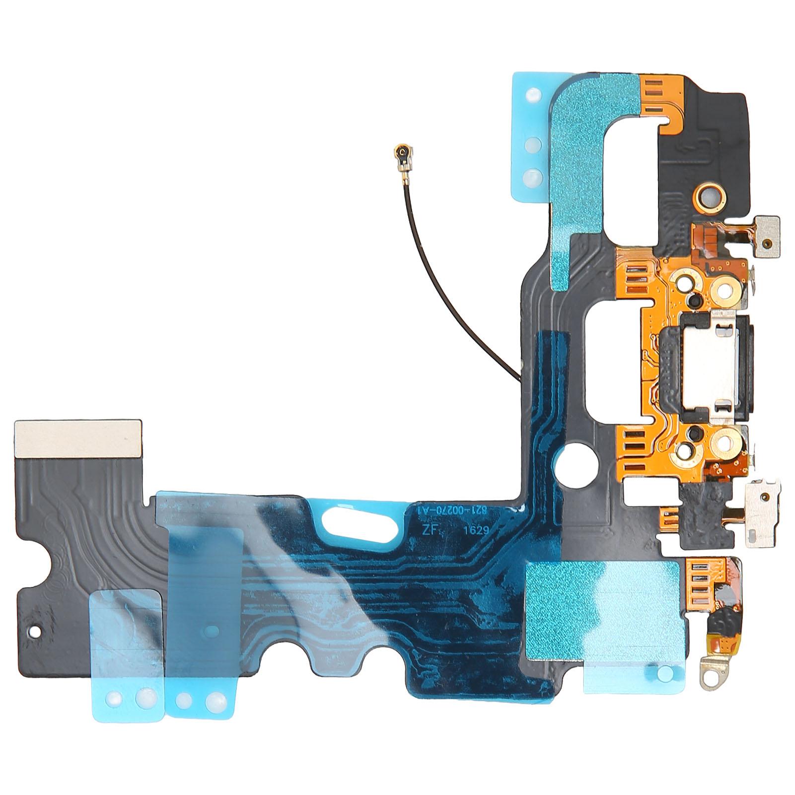 Charging Port Flex Cable USB Charging Port Dock Connector Flex Cord Replacement for IPhone 7Black чёрный DIYelecs
